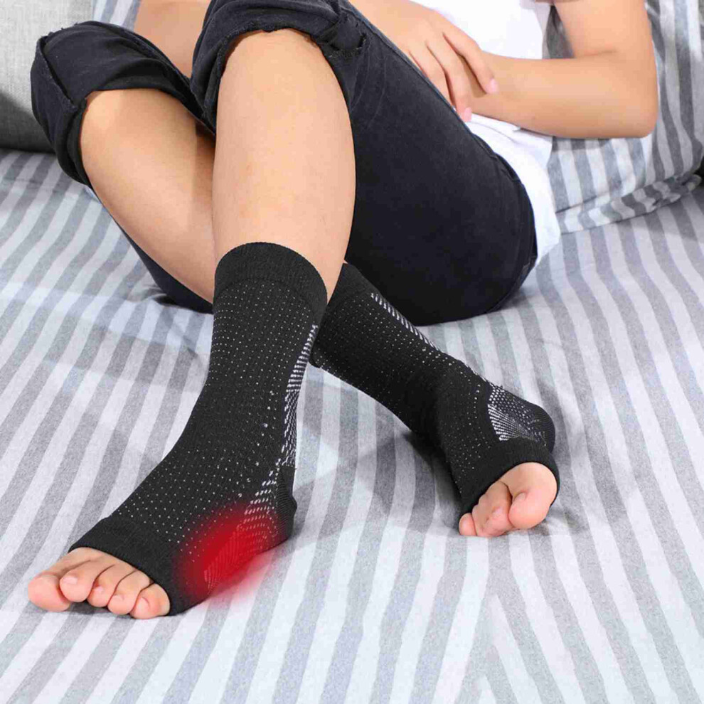 Plantar Fasciitis Night Splint for Heel & Foot Pain Relief, Breathable Orthotic Brace