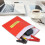 Fireproof Lithium Battery Safety Pouch, 2 Sizes, Red, Portable 6