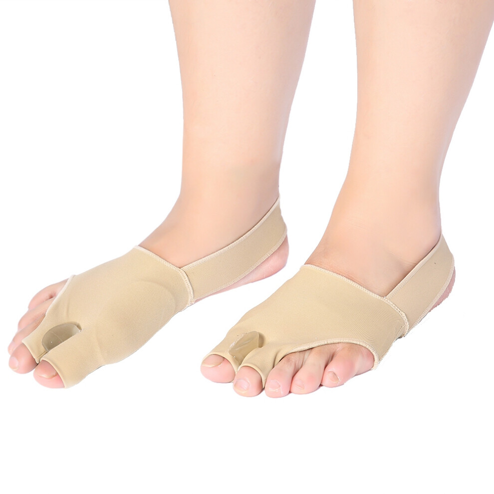 Pair Hallux Valgus Corrector Toe Separator Bunion Fixer, Size L