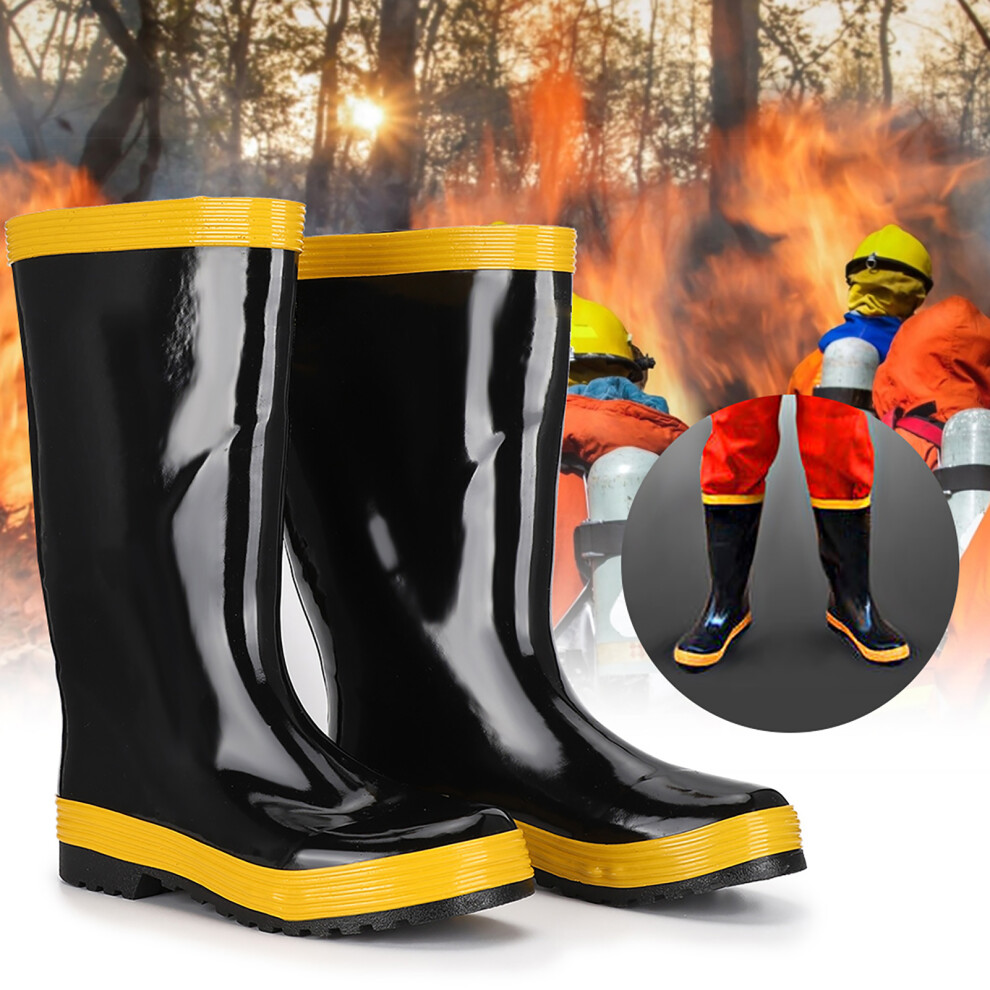 Non-Slip Fire Rescue Boots Uk 7806371637646