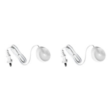2X Electric Charger Compatible for Oral B Series Electric Toothbrush Inductive Charging Base Adapter US Plug