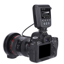 Portable LED Ring Flash Kit for Camera, 40.5-77mm Adapters