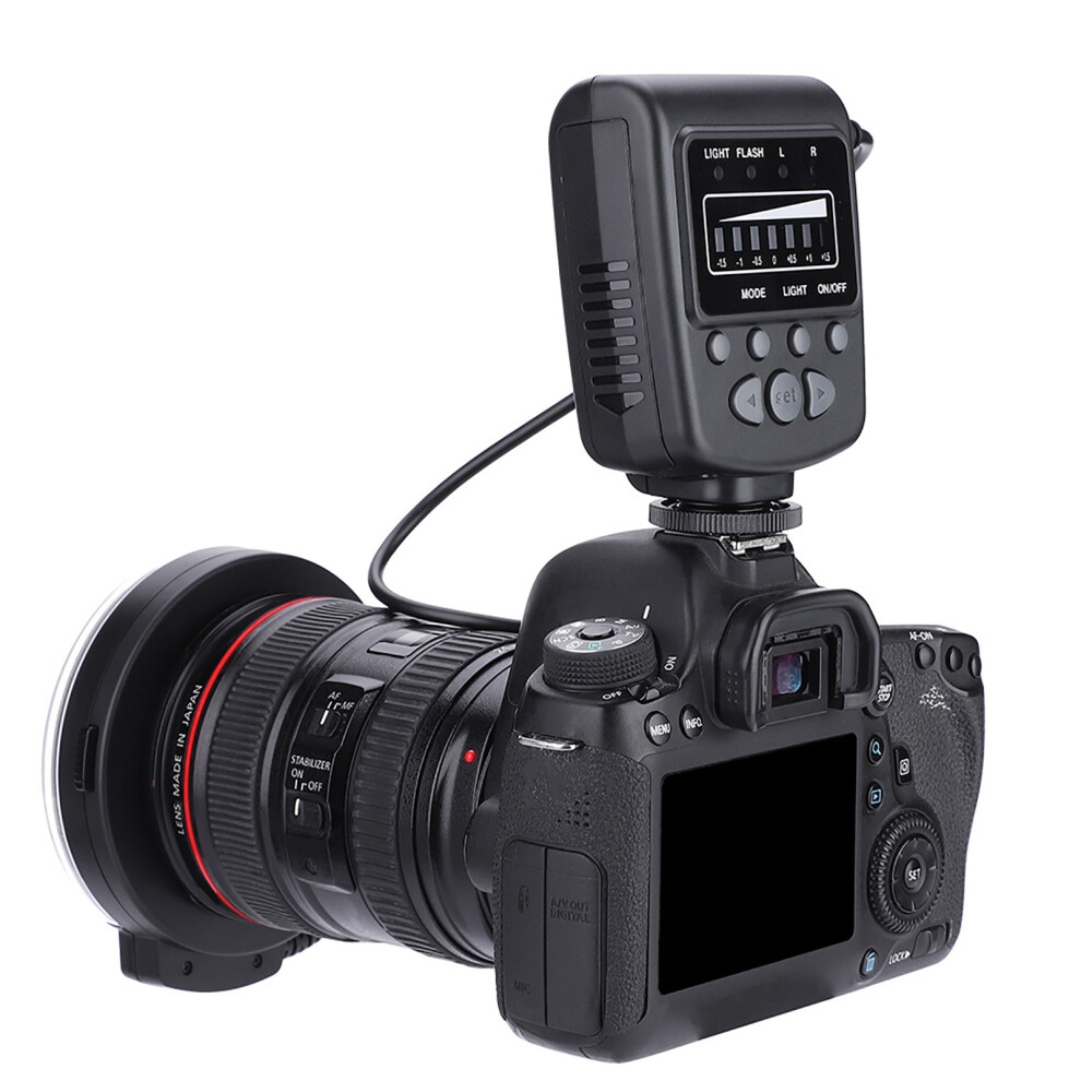 Portable Led Ring Flash Kit For Camera, 40.5-77Mm Adapters Light 8471392763354