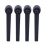 4PCS Stainless Steel Machine Knobs Adjustable Handle M4–M12, 50mm 12
