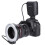 Portable LED Ring Flash Kit for Camera, 40.5-77mm Adapters 11