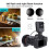 Portable LED Ring Flash Kit for Camera, 40.5-77mm Adapters 10