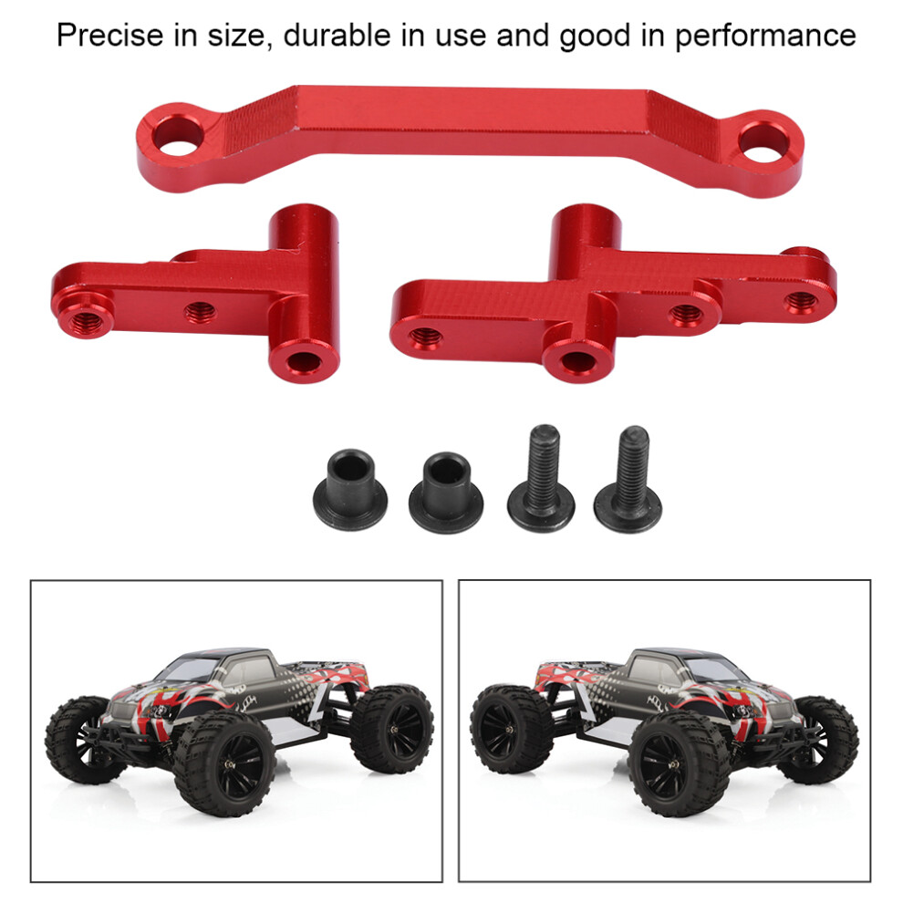 Rc Car Steering Servo Saver Complete For 1/10 E10mtl E10mt E10bp Color Red 4941392537216