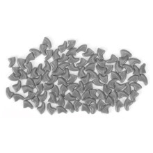 100PCS Cat Nail Caps - Gray, XS to L, Safe Anti Scratch Cover