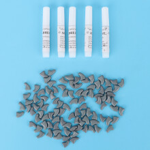 100PCS Cat Nail Covers Safe Anti-Scratch Protectors Gray S