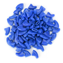 100PCS Blue Cat Nail Protectors Safe Anti Scratch Claw Covers for Small to Large Cats