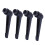 Metal Machine Knobs 4Pcs Adjustable M10 Female Thread Handles 80mm 1