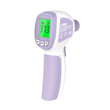 Non-contact Infrared Forehead Thermometer - Dual Mode, Data Storage, Backlight