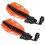 7/8in (22mm) ABS Motorcycle Hand Guard Fall Resistant Protector Orange 16