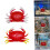 Highly Detailed Artificial Crab Ornament Durable ABS-S 2 pieces 2