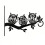 Versatile Metal Wall Hook Support For Potted Plant-three owls 1