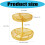 Elegant Multilayer Kitchen Fruit Tray Durable Nonrust-White 4
