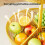Elegant Multilayer Kitchen Fruit Tray Durable Nonrust-White 5