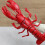 Duurzame ABS-materialen Rode kreeftenreplica's-S 2 stuks 5