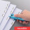 1 Set Paper Clip Dispenser Holds 8 Refills For Quick Easy-A 7
