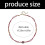 Magnifique collier de perles marron à double rangée combinant 5
