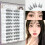 (01) Glue-free Wispy Lashes 9-13mm Black for Cosplay 13