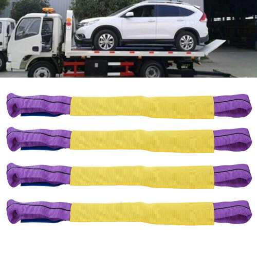Alloy Recovery Straps 5T 4 Pack 1