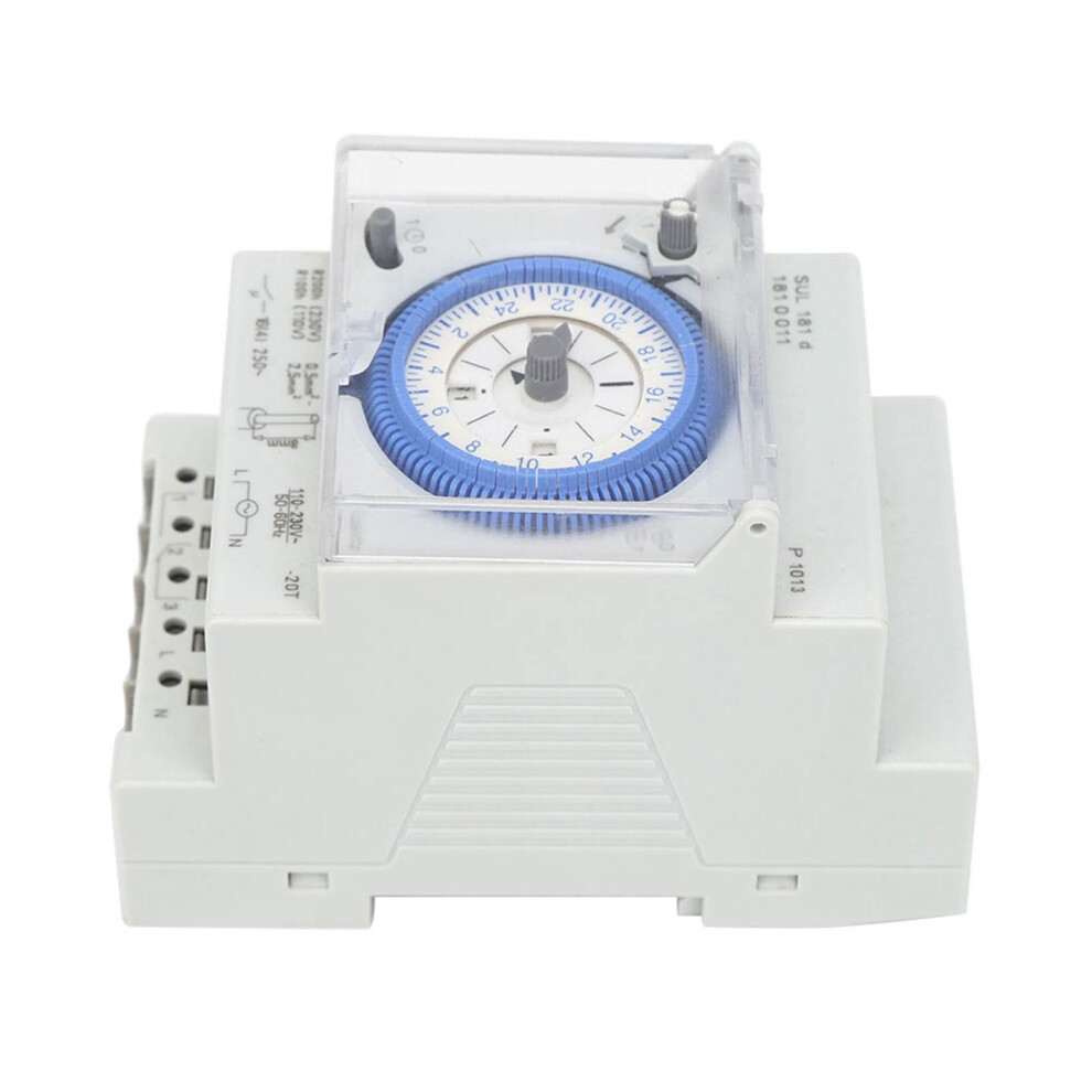 Sul181d 24H Mechanical Timer Relay 250Vac 16A, 15 Min Setting 8101392542955