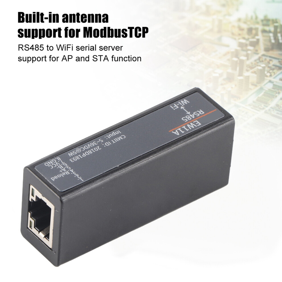 RS485 WiFi Serial Server, ModbusTCP, Antenna