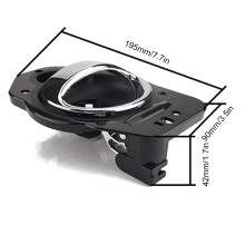 Interior Door Chrome Handle  Fits Chevy HHR  High Quality