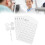 Optical Flipper Adjustable 150 Plastic 6pcs with Visual Card for Eye Training 11