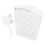 Optical Flipper Adjustable Plastic 6pcs 200 Degree with Visual Card 2