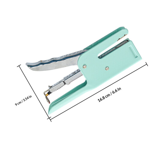 Green Metal Portable Stapler Office Multi-Function Hand Stapler 1
