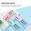 Green Metal Portable Stapler Office Multi-Function Hand Stapler 4