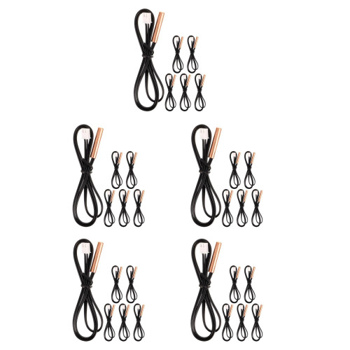 30Pcs Durable Copper Temperature Probe Sensor for Ac and Refrigerators