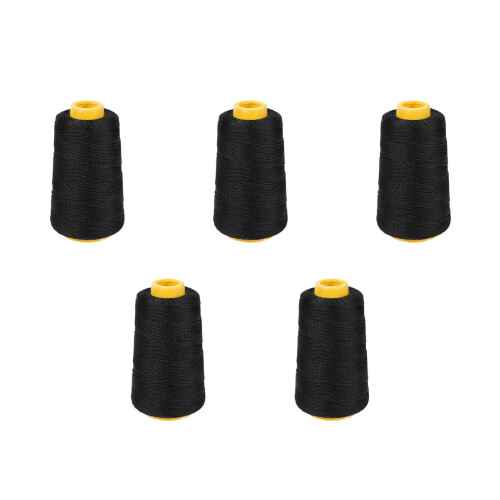 Black Lightweight Nylon Thread Smooth Sewing Tool for Repairs 2