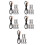 30Pcs Durable Copper Temperature Probe Sensor for Ac and Refrigerators 2
