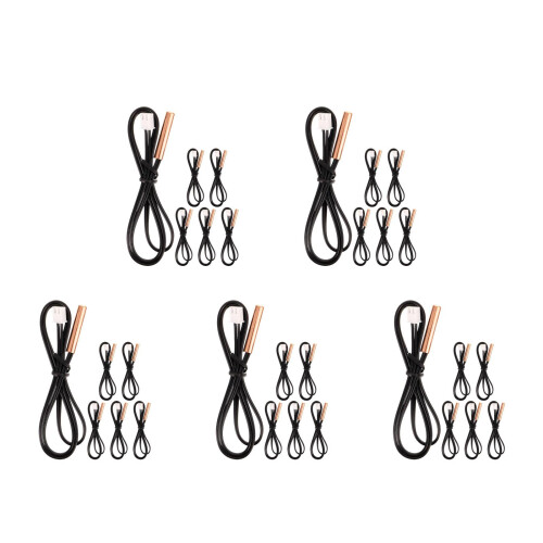 30Pcs Durable Copper Temperature Probe Sensor for Ac and Refrigerators 2