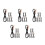 30Pcs Durable Copper Temperature Probe Sensor for Ac and Refrigerators 6