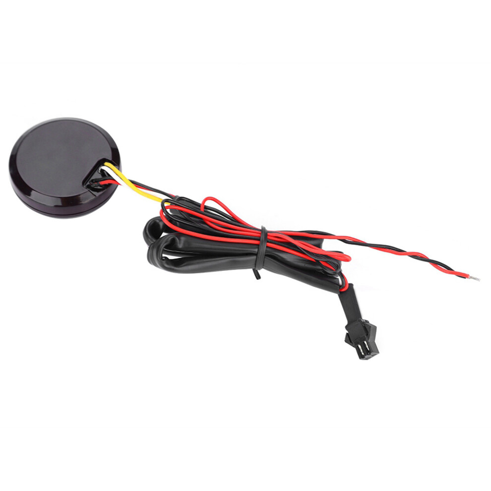 Waterproof Motorcycle Digital Thermometer For 12V Bikes - 0-120C Red/Light 4931392544482