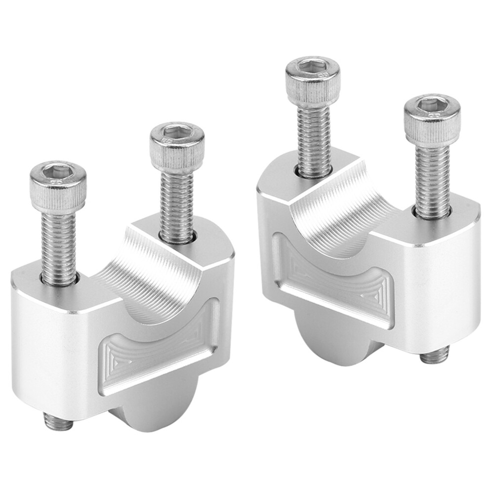 Motorcycle Aluminum Handlebar Riser Adapters For G310r G310gs 16Â18, Silver 4931392544512