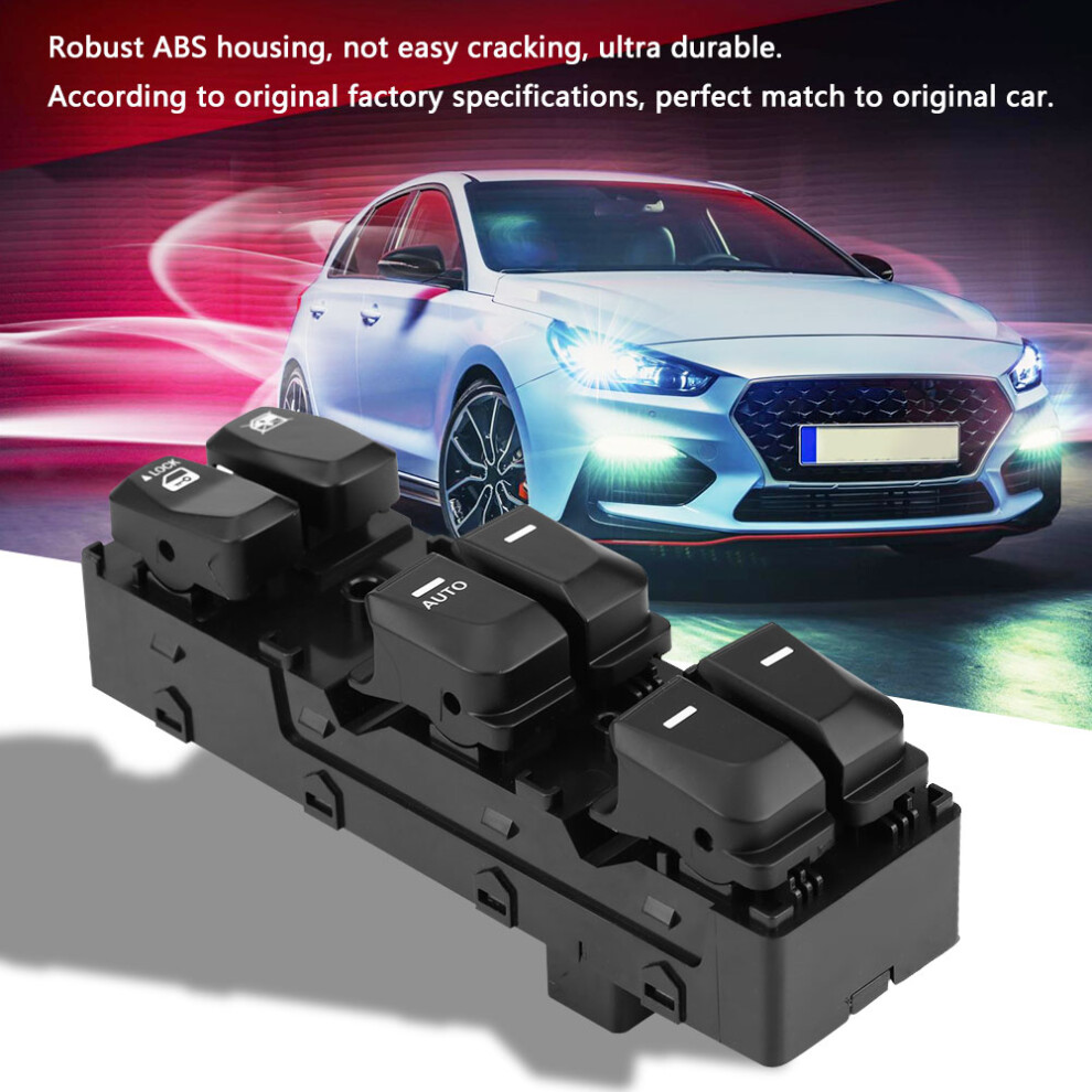 Left Hand Drive Power Window Switch For Hyundai Ix35 935702Z000 Black 8491392544692