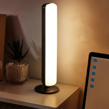 Intelligent Voice Control Light with Base Night Light 3-Level Brightness Rechargeable Sleep Bedside Lamp Battery Powered Reading Desk L