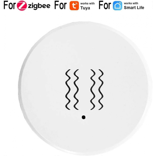 Motion Sensor Vibration Sensor Tilt Sensor Vibration Alarm Compatible with Tuya for Zigbee Smart Vibration Sensor Tilt Sensor 1