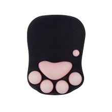 Cute Mouse Pad Wrist Support, Cat Paw Mouse Pad for Computer Non Slip Gaming Mouse Pad Smooth Ergonomic Mouse Pad with Wrist Rest Suppo