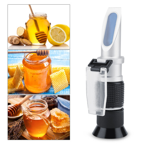 3 in 1 Honey Brix Refractometer 58-90% Accurate Baume Degree Meter