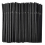 500pcs Black Flexible Plastic Party Drinking Straws 1