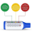 Mechanical Handheld Flow Meter Anemometers Air Flow Velocity Tester for PEF 2