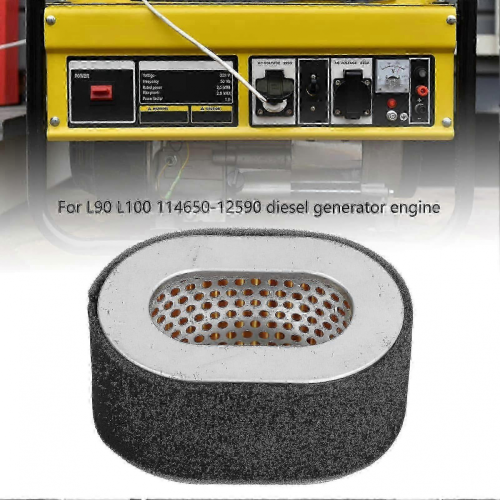 11465012590 Air Filter Element: Compatible with L90 L100 186F Diesel Engine, Generator Air Filter Replacement 1