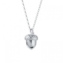 Fashion Cone Box Can Open Pinecone Heart Acorn Charm Pendant Necklace Acorn Pendant Necklace Lovers Jewelry for Women