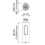 Pull-out spray head for kitchen faucet, universal replacement with brushed nickel finish 5